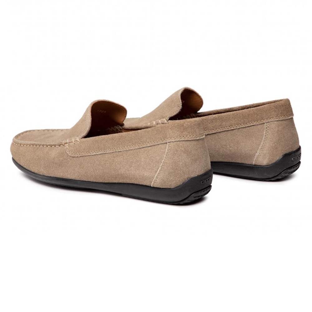 GEOX,Respira Suede Loafers,Italian Breathable Driver Moccasin Shoes Mens Size 10 - Picture 4 of 10